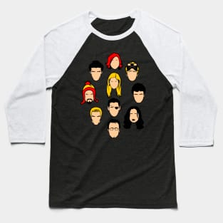 Whedon's Heroes Baseball T-Shirt